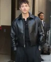 Good Morning America 2026 Tom Blyth Leather Jacket