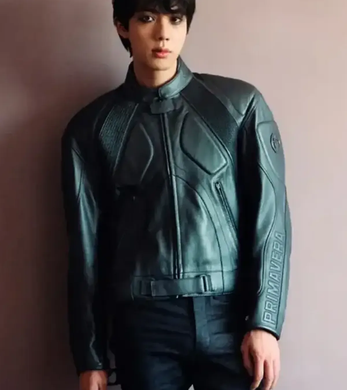 Gucci Primavera BTS Jin Leather Jacket