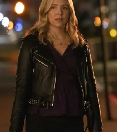 Heléne Yorke The Other Two Brooke Leather Jacket