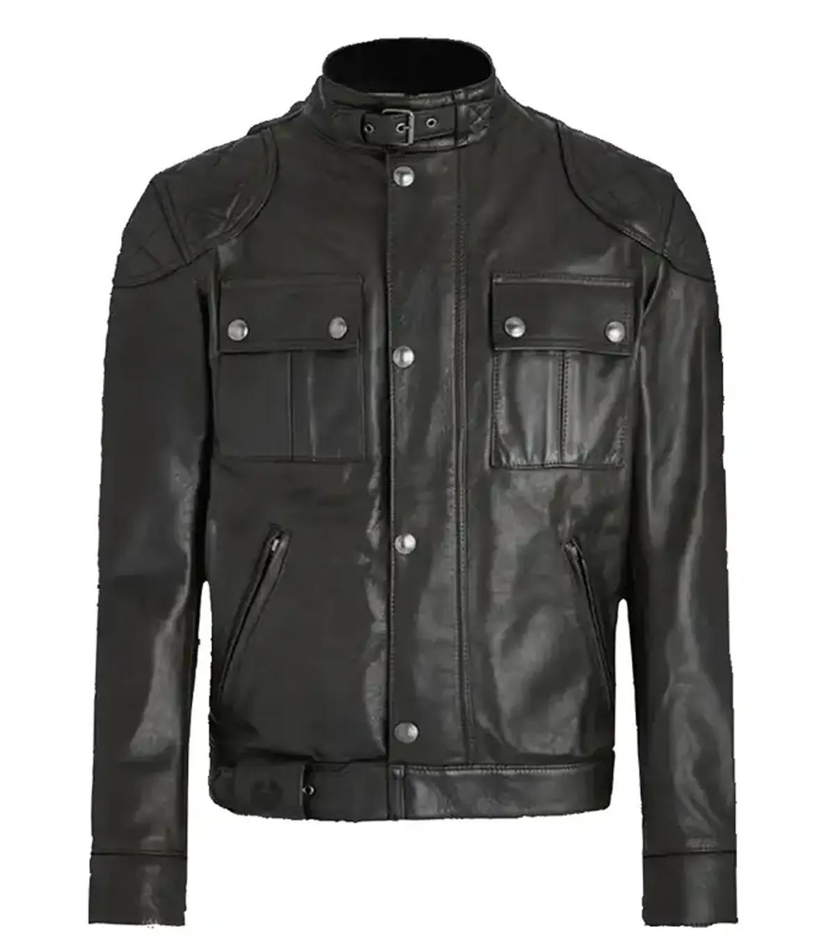 Henry Cavill In The Grey 2026 Sid Black Biker Leather Jacket On Sale