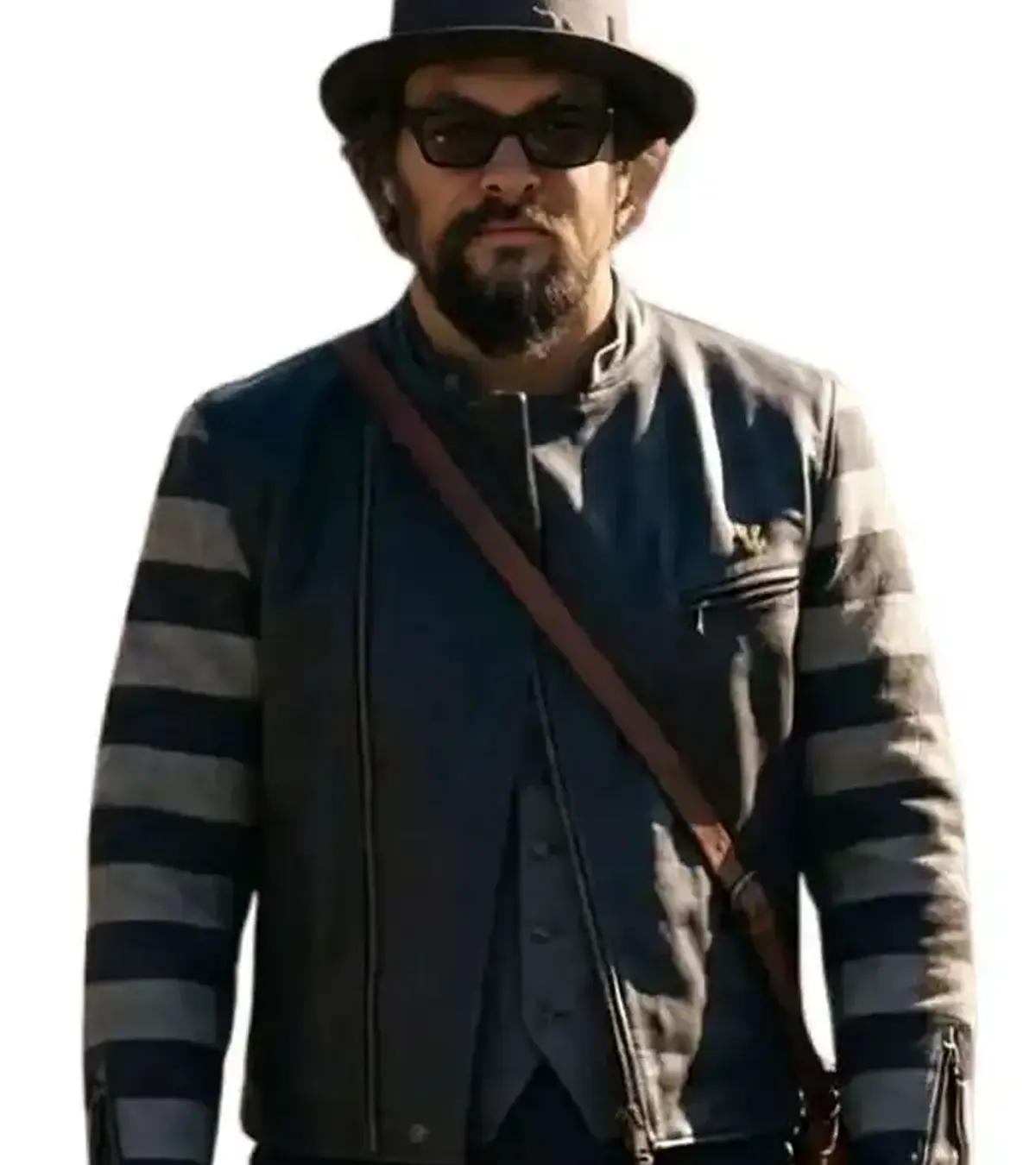 Jason Momoa On The Roam S02 Striped Jacket