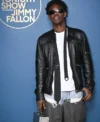Jazz Chisholm Jr The Tonight Show 2026 Leather Jacket