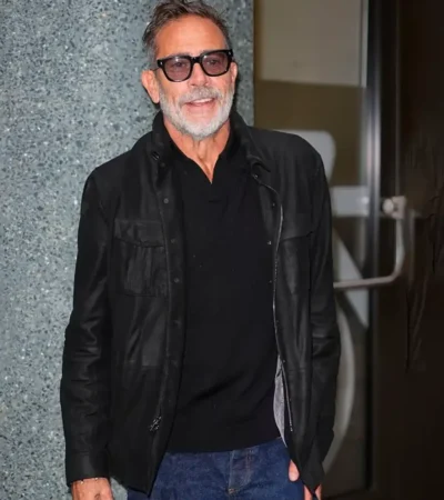 Jeffrey Dean Morgan ABC Studios 2026 Leather Jacket