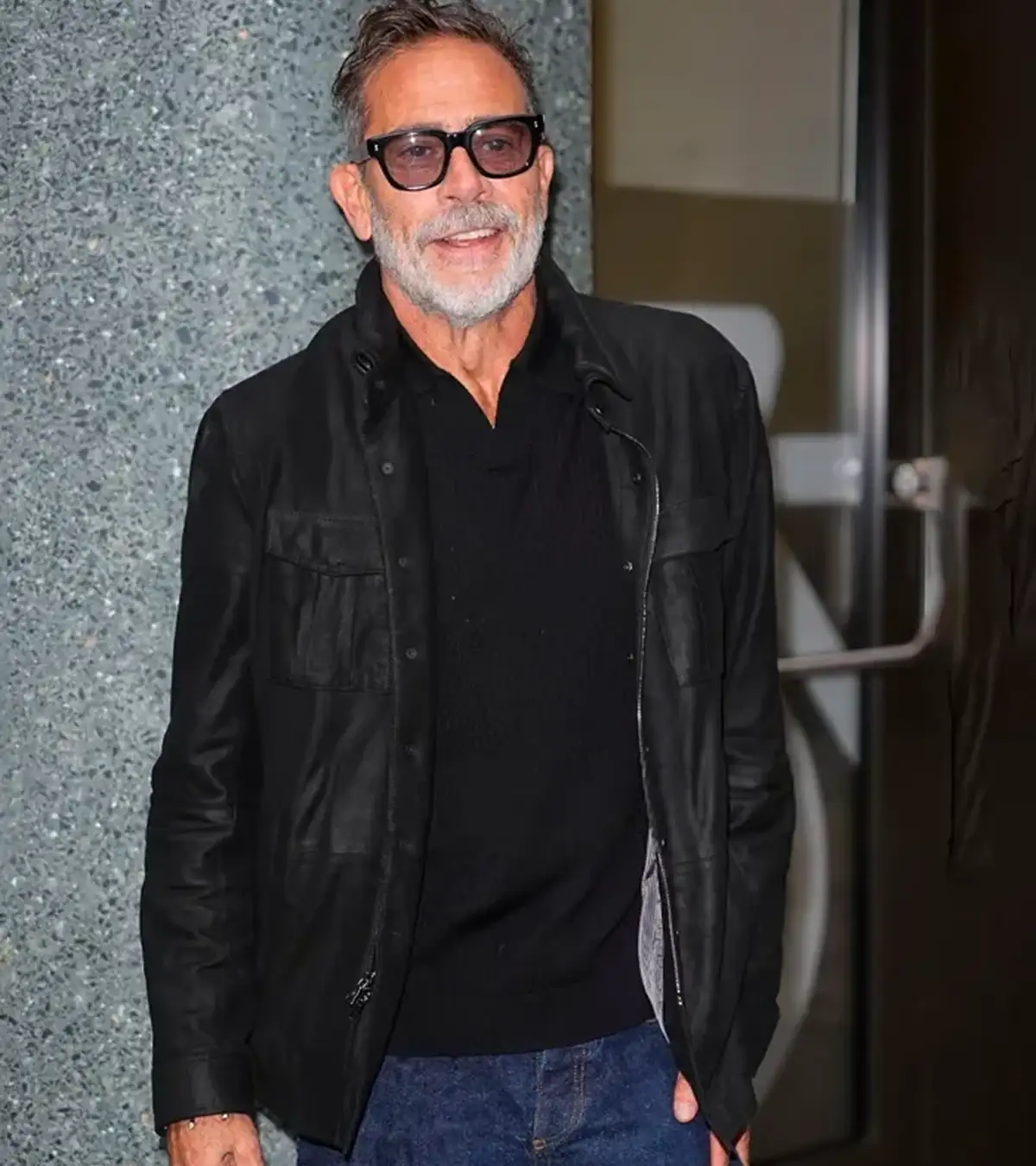 Jeffrey Dean Morgan ABC Studios 2026 Leather Jacket