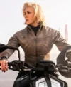 Judith Ride or Die S01 Distressed Leather Jacket