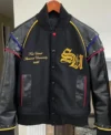 Kai Cenat Custom Streamer University Black Jacket