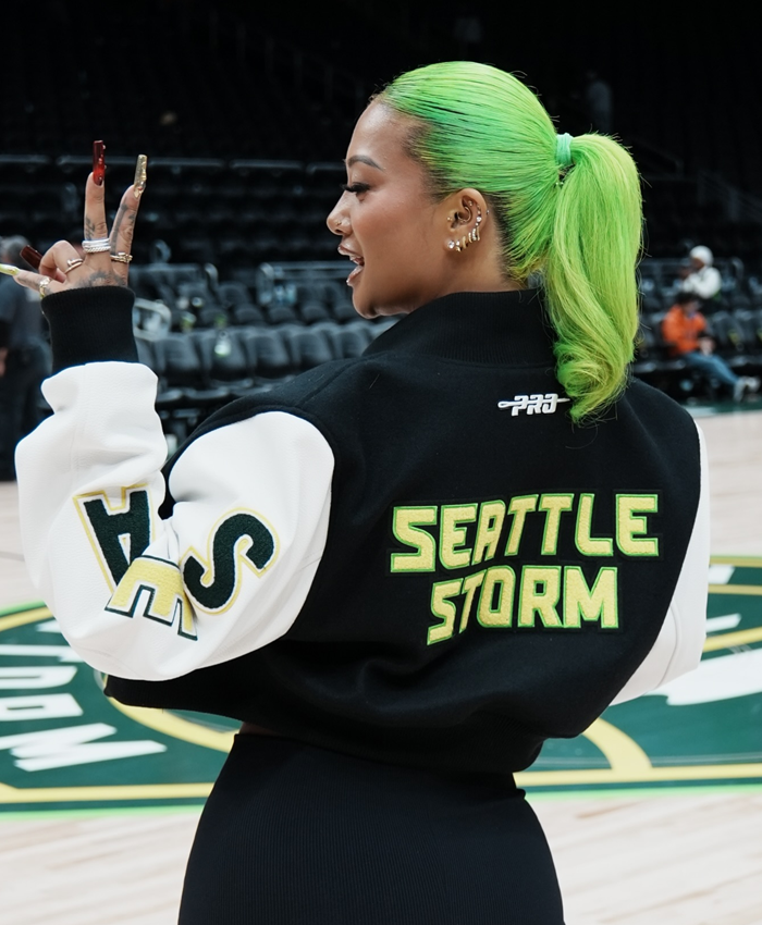 Kayce Kirihara Seattle Storm Jacket - Image 2