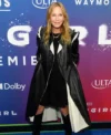 Kelli Giddish Supergirl World Premiere Trench Coat
