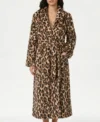 Leopard Print Robe