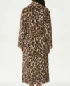 Leopard Print Robe back