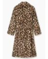Leopard Print Robe back view