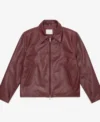 Mutimer Linea Burgundy Leather Jacket