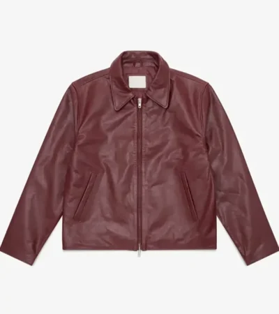 Mutimer Linea Burgundy Leather Jacket