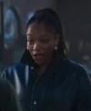 Naomi Ackie Clayface 2026 Leather Jacket
