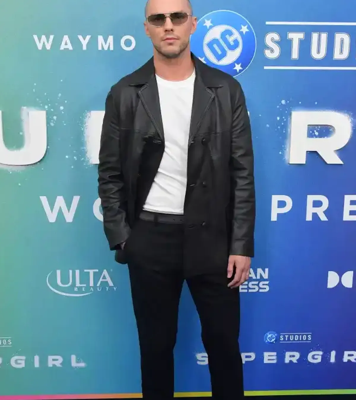 Nicholas Hoult Supergirl World Premiere Jacket