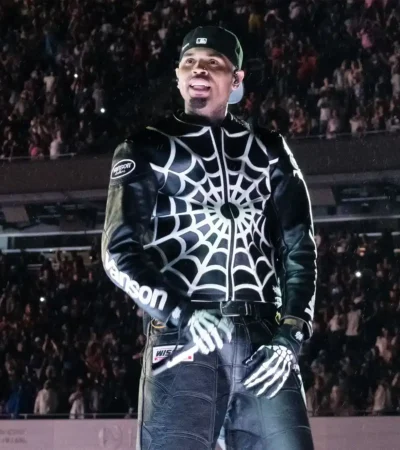 Night 1 Chicago 2026 Chris Brown Vanson Jacket