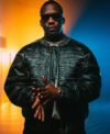 Nouvelle École Mr. Ocho Leather Bomber Jacket