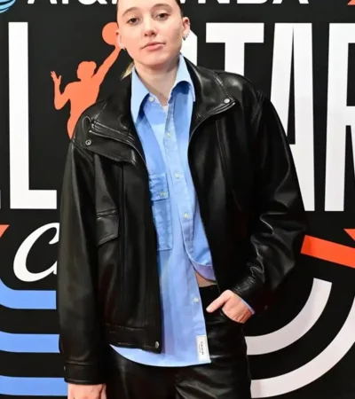 Paige Bueckers All-Star Game 2026 Leather Jacket