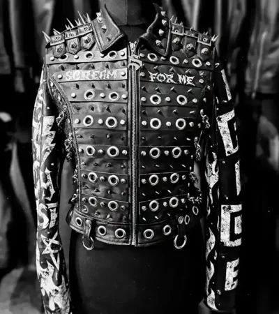 Paige Summerslam 2026 Leather Studded Jacket