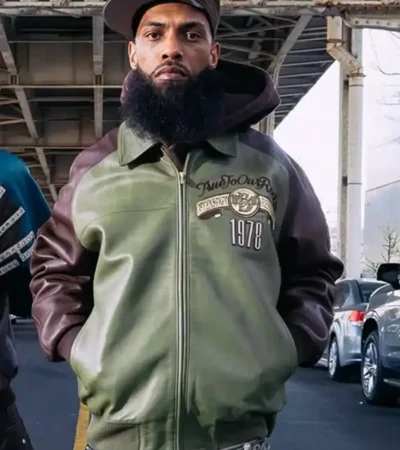 Pelle Pelle Fall True To Our Roots Green Leather Jacket