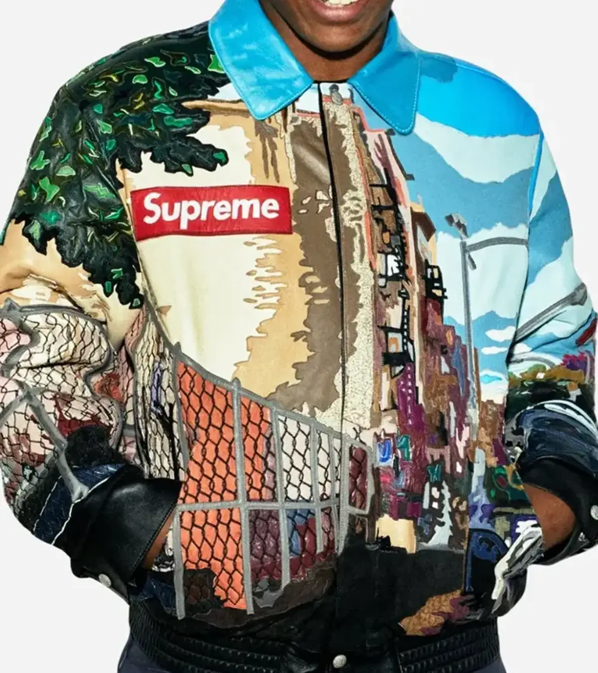 Ridge Street Supreme Jeff Hamilton Leather Jacket