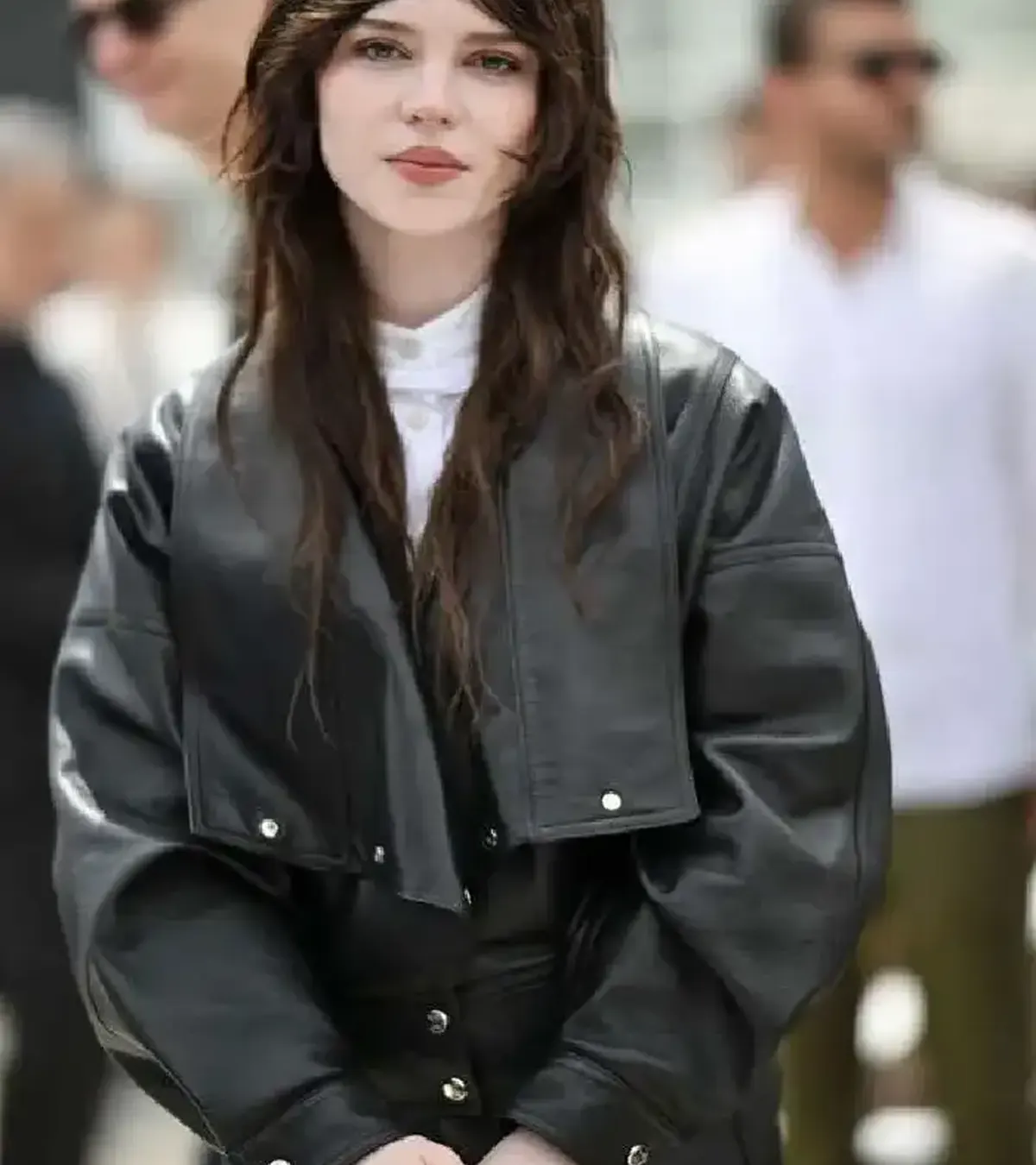 Sophie Thatcher Her Private Hell Leather Jacket
