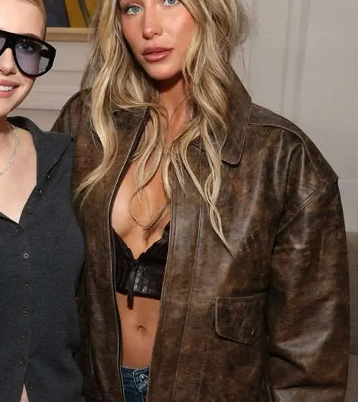 Super Bowl LX Brunch 2026 Alix Earle Jacket