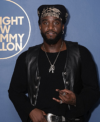 The Tonight Show 2026 Shaboozey Leather Vest