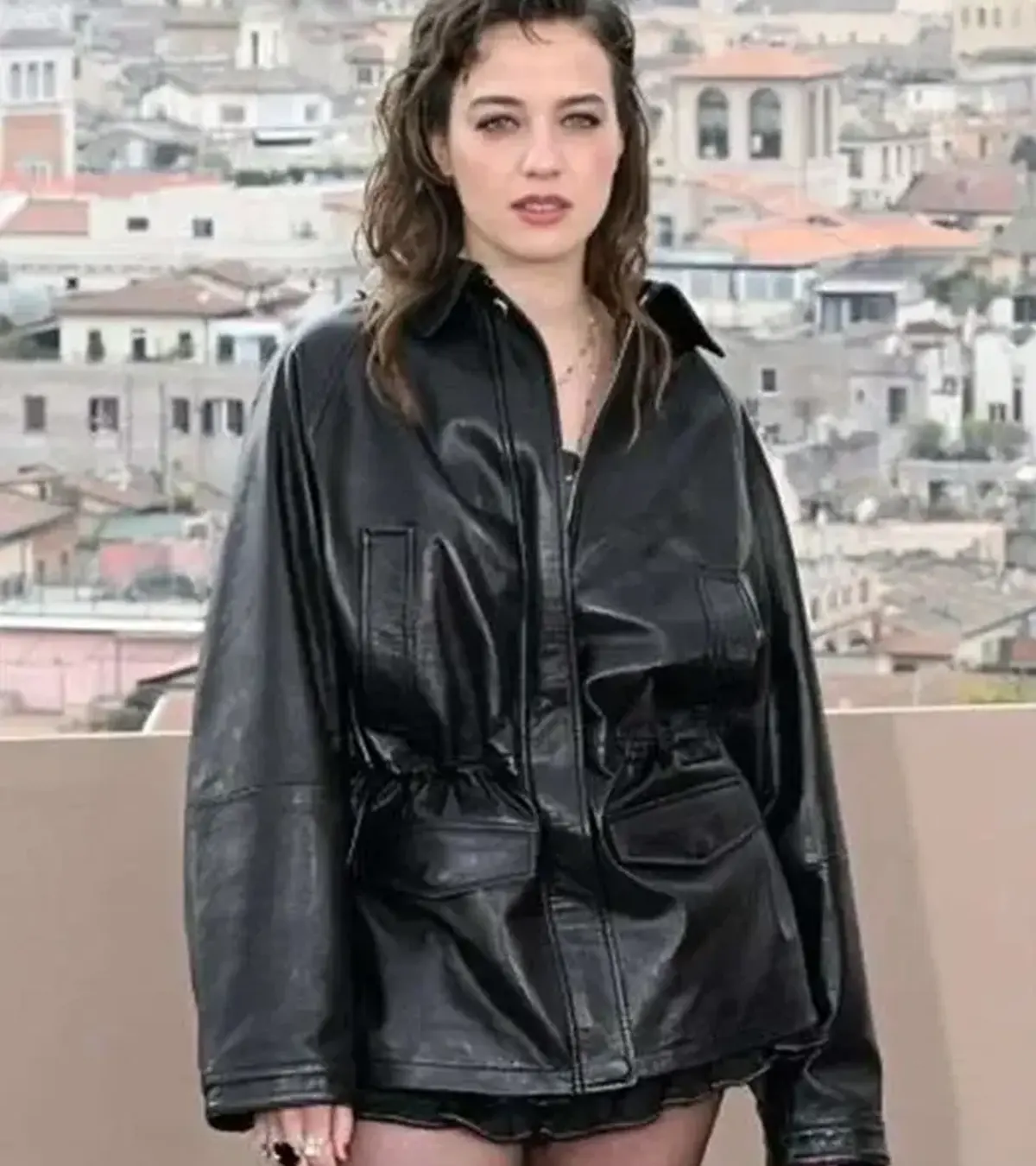 The White Lotus 2026 Beatrice Grannò Leather Jacket