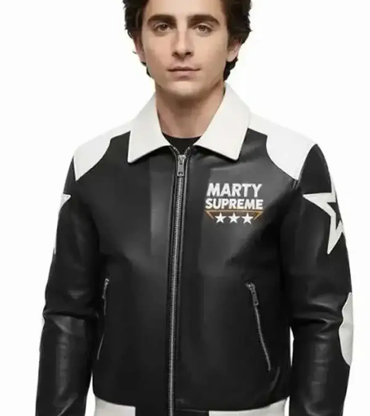 Timothée Chalamet Marty Supreme Leather Jacket