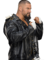 WWE - Survivor Series Bron Breakker Spiked Black Leather Biker Jacket Right