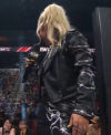 2026 AEW Rebel Heart Dynamite Thekla Kaischauri Black Leather Jacket Right