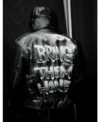 2026 London Concert Davido Bring Back Home Black Leather Jacket Back