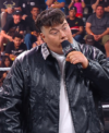 2026 NXT Face To Face Heated Promo Mason Rook Black Leather Jacket