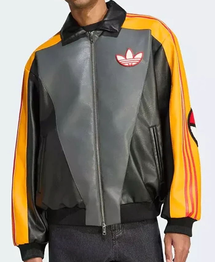 Adidas Originals x Pikachu x 8 Ball Leather Jacket