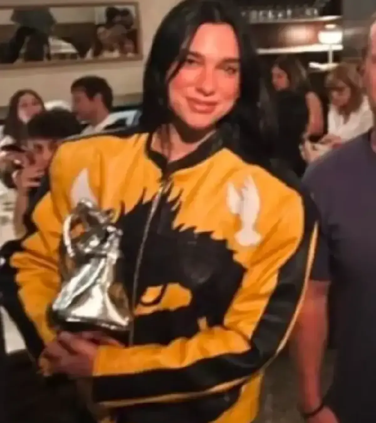 Buenos Aires Dragon Dua Lipa Leather Jacket