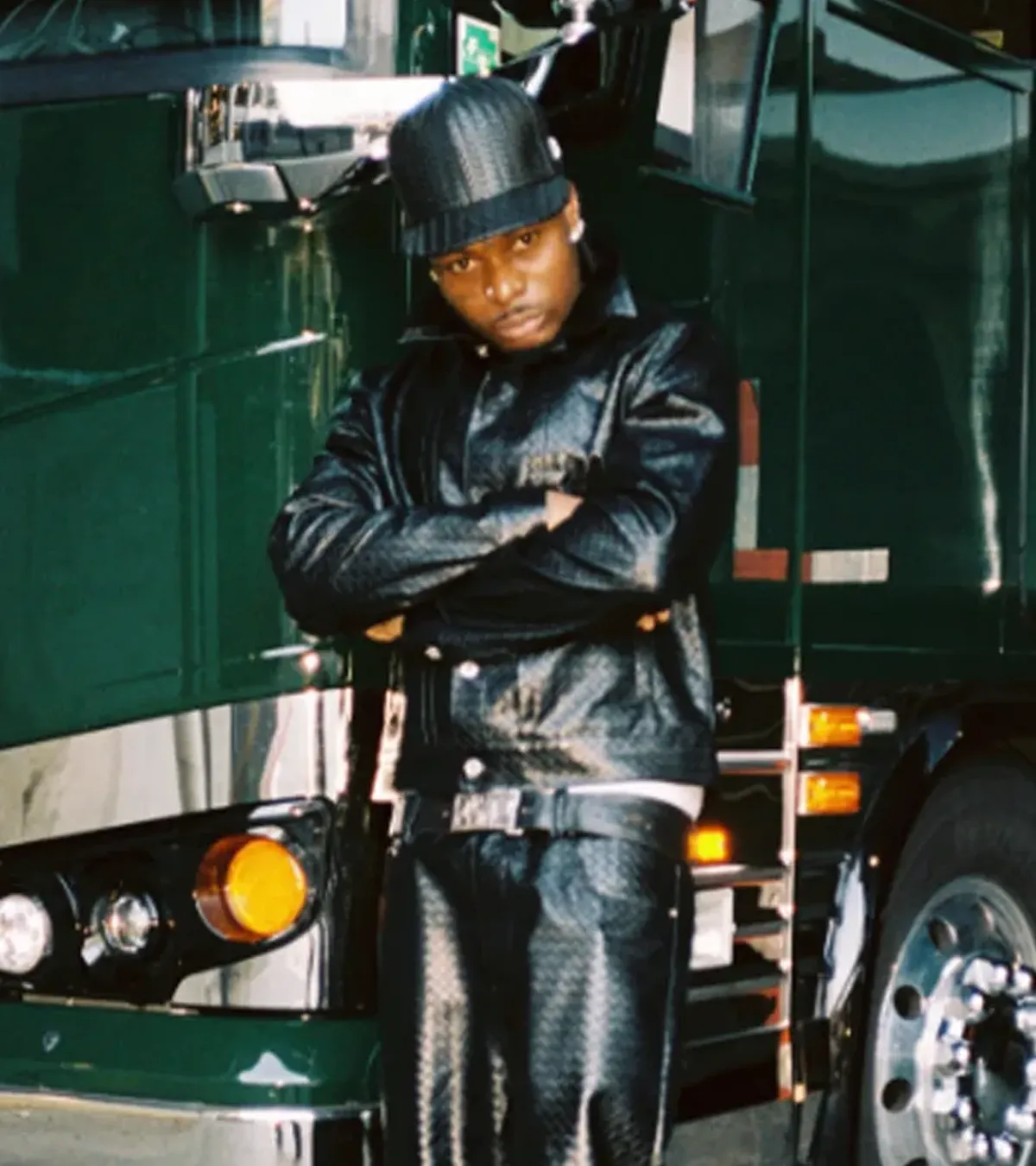Buy Asake aka MM 2026 Black Leather Jacket On Sale