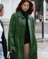 Buy Dua Lipa Radical Optimism Album Green Leather Coat On Sale