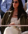 Buy French Open Tennis 2026 Ines de Ramon Green Leather Jacket