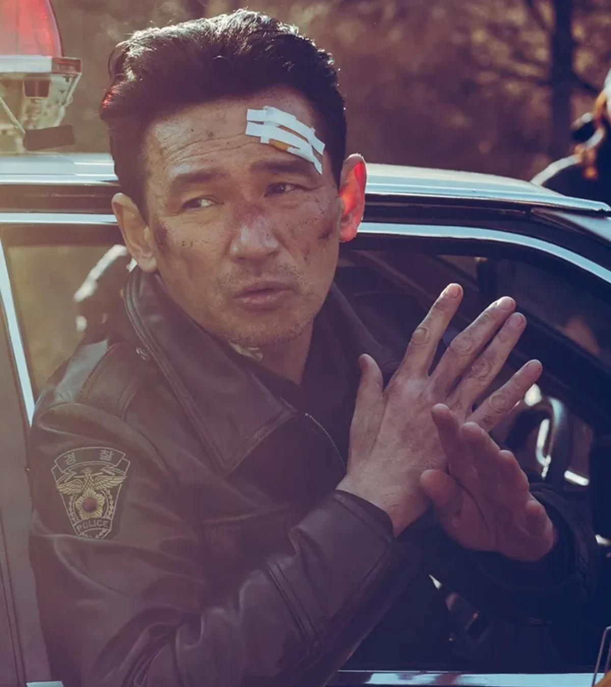 Buy Hwang Jung-min Movie Hope 2026 Beom-Seok Black Leather Jacket
