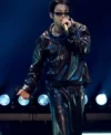 Buy Jungkook 2026 LA iHeartRadio Music Festival Dark Brown Leather Jacket On Sale