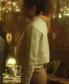 Buy Mercedes de la Zerda TV Series Cross 2026 Amielynn Vega White Leather Jacket On Sale
