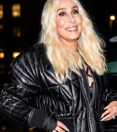 Buy NYC 2026 Cher Black Leather Jacket On Sale