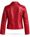 Buy Rhea Seehorn TV Series Stick S02 Amanda Red Leather Jacket
