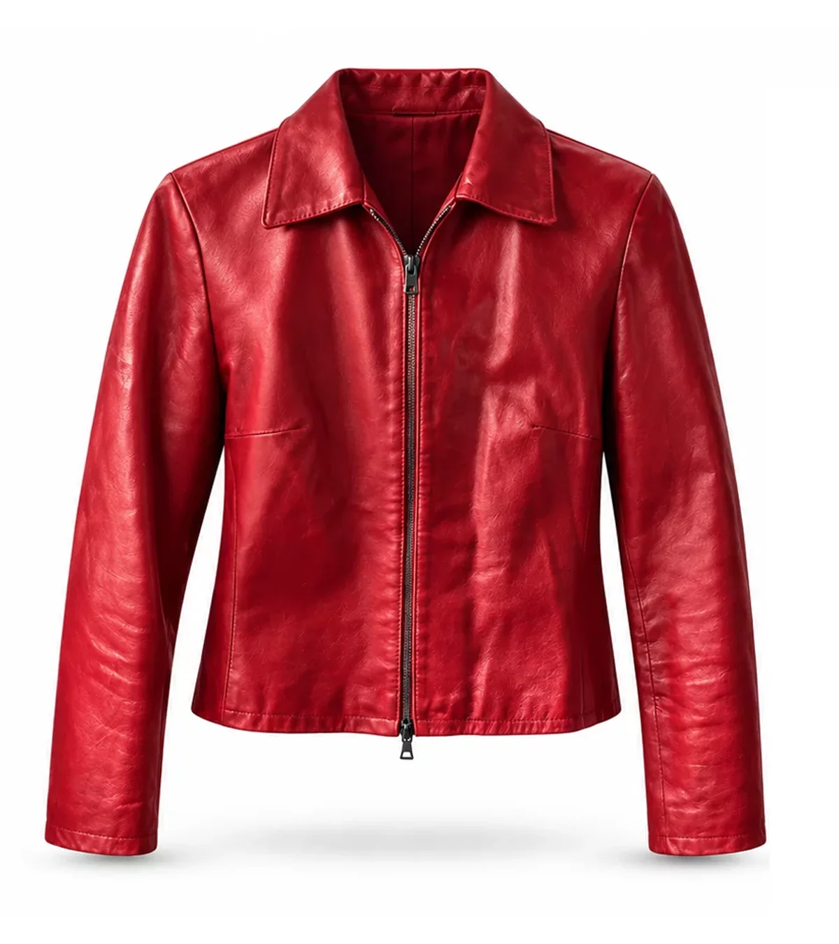 Buy Rhea Seehorn TV Series Stick S02 Amanda Red Leather Jacket On Sale