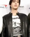Buy Suga Yoongi 2026 iHeartRadio Music Festival Black Leather Jacket