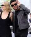 Buy Weeknd The Idol Black Leather Jacket On Sale