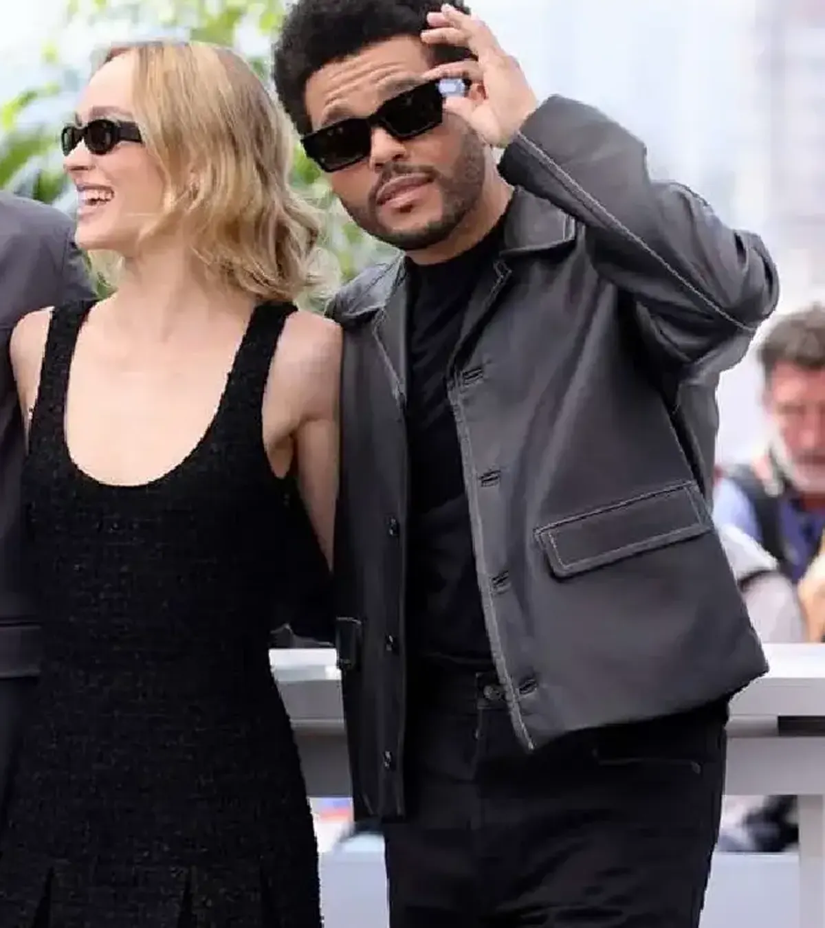 Buy Weeknd The Idol Black Leather Jacket On Sale