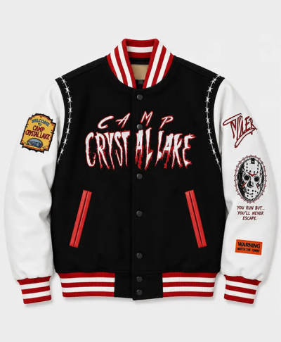 Camp Crystal Lake x Jason Voorhees Varsity Jacket