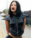 Camping World Stadium Molly Santana Leather Vest